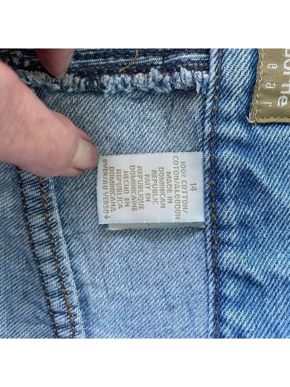Vintage Liz Claiborne Denim Jeans High Rise Size 14 - Picture 6 of 9